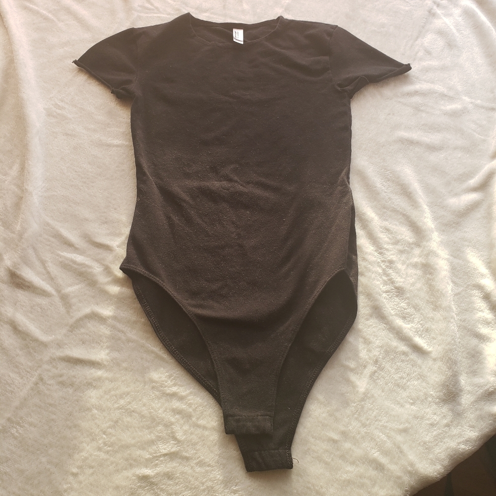 Black tuck in shirt. Small. america apparel